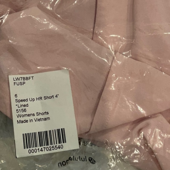 A Lululemon 🍋Speed Up High-Rise Lined Short 4" - Picture 6 of 6